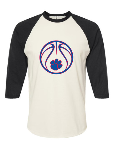 Hermitage Panthers Basketball #2 Men's Baseball T-Shirt