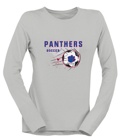 Hermitage Panthers Soccer #2 Women's Premium LS T-Shirt