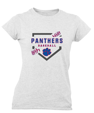 Hermitage Panthers Baseball #2 Women's SS T-Shirt