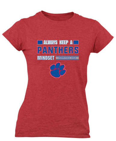 Hermitage Panthers Mindset Women's SS T-Shirt