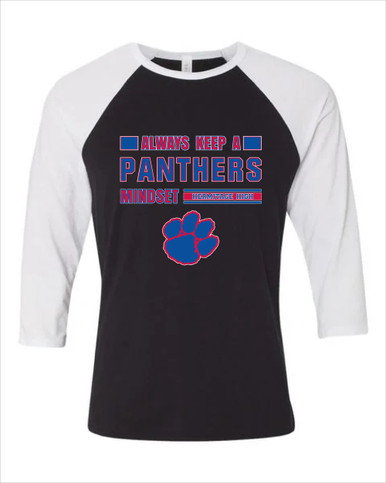 Hermitage Panthers Mindset Men's Baseball T-Shirt