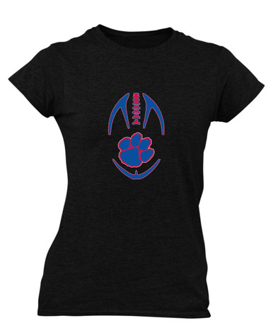 Hermitage Panthers Football #4 Women's Premium SS T-Shirt