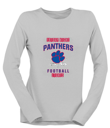 Hermitage Panthers Football #6 Women's LS T-Shirt