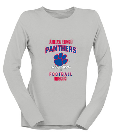 Hermitage Panthers Football #6 Women's Premium LS T-Shirt