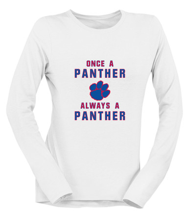 Hermitage Panthers Once A Women's LS T-Shirt