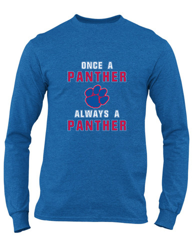 Hermitage Panthers Once A Men's LS T-Shirt