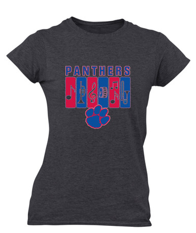 Hermitage Panthers Band # 2 Women's Premium SS T-Shirt