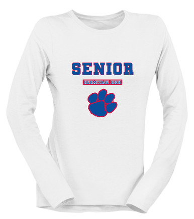 Hermitage Panthers Senior #2 Women's LS T-Shirt
