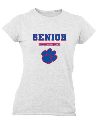 Hermitage Panthers Senior #2 Women's Premium SS T-Shirt