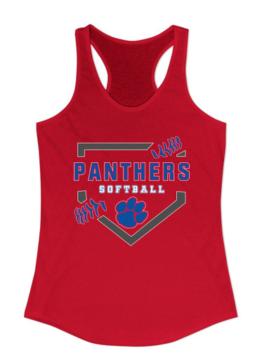 Hermitage Panthers Softball #2 Women's Tank Top