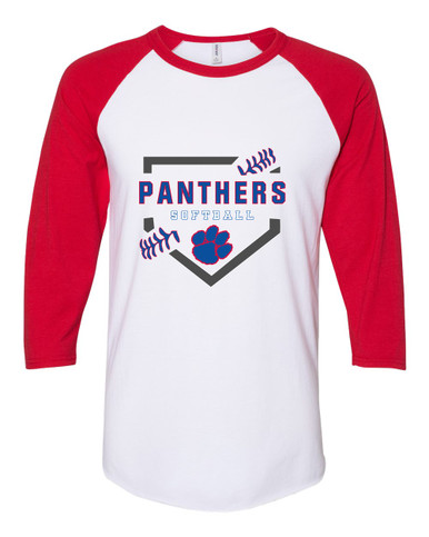 Hermitage Panthers Softball #2 Women's Baseball T-Shirt