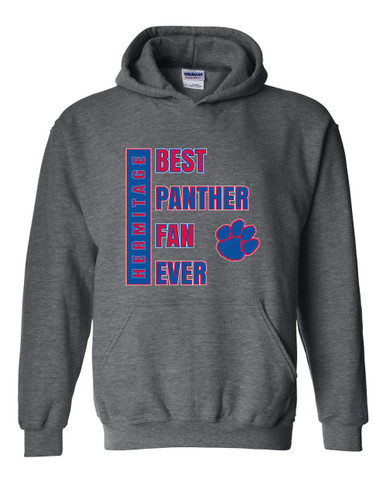 Hermitage Panthers Best Panther Fan Men's Hoodie