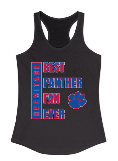 Hermitage Panthers Best Panther Fan Women's Tank Top