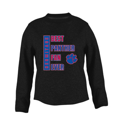 Hermitage Panthers Best Panther Fan Women's Sweatshirt