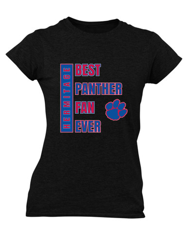 Hermitage Panthers Best Panther Fan Women's SS T-Shirt