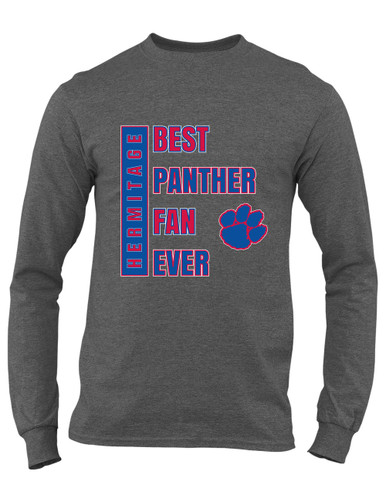 Hermitage Panthers Best Panther Fan Men's LS T-Shirt