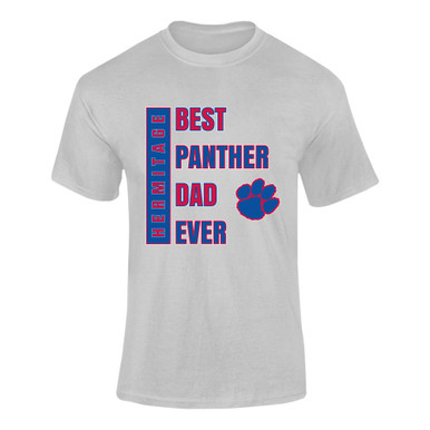 Hermitage Panthers Best Panther Dad Men's SS T-Shirt