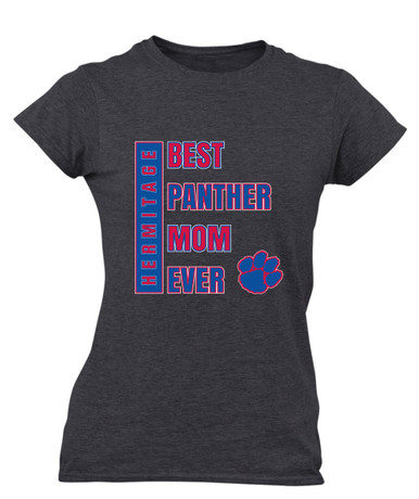Hermitage Panthers Best Panther Mom Women's Premium SS T-Shirt