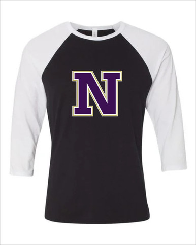 Navarro Panthers N Script Mascot #1 Women's Baseball T-Shirt