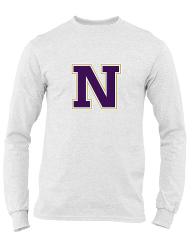 Navarro Panthers N Script Mascot #1 Men's LS T-Shirt