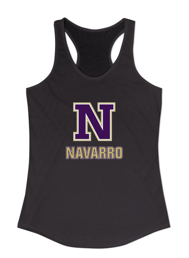 Navarro Panthers N Script Mascot #2 Women's Tank Top