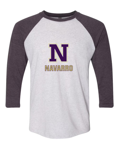 Navarro Panthers N Script Mascot #2 Women's Baseball T-Shirt