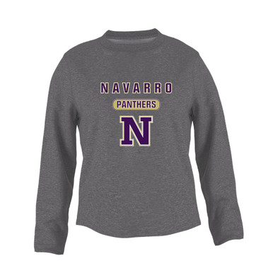 Navarro Panthers N Script Mascot #3 Women's Sweatshirt