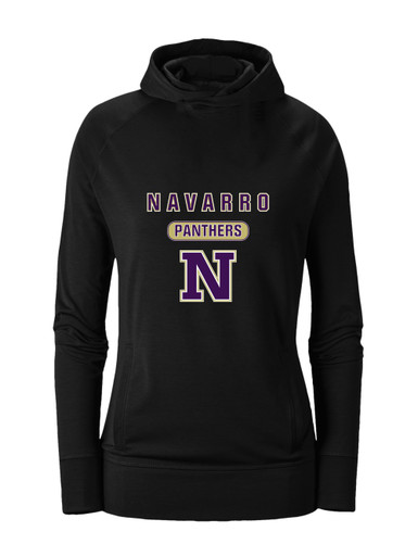 Navarro Panthers N Script Mascot #3 Women's Hoodie