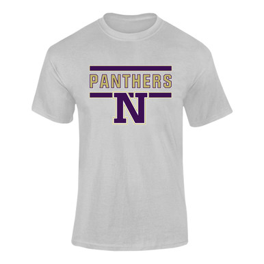 Navarro Panthers N Script Mascot #5 Men's Premium SS T-Shirt