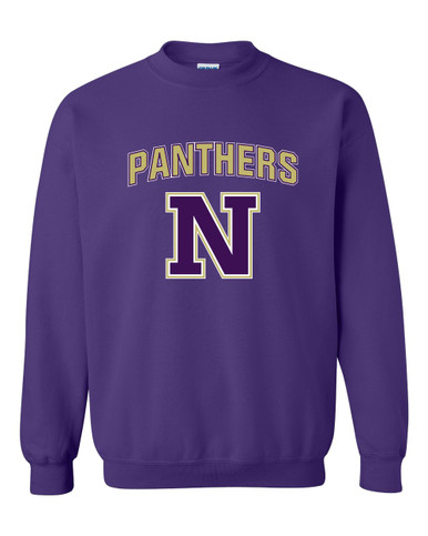 Navarro Panthers N Script Mascot #6 Men's Sweatshirt