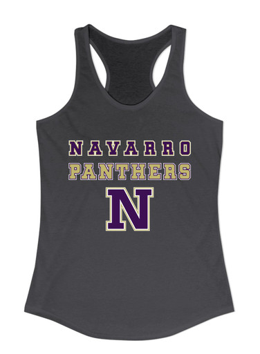 Navarro Panthers N Script Spirit Women's Tank Top