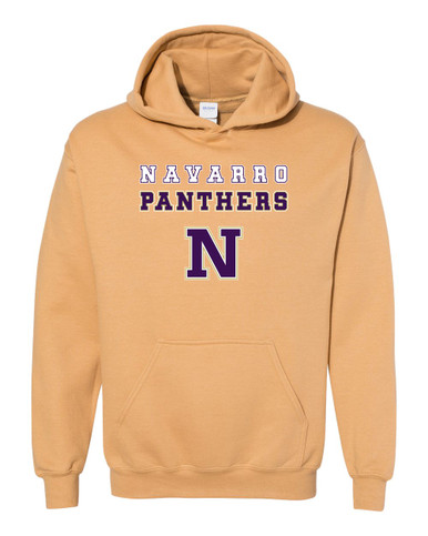 Navarro Panthers N Script Spirit Men's Hoodie