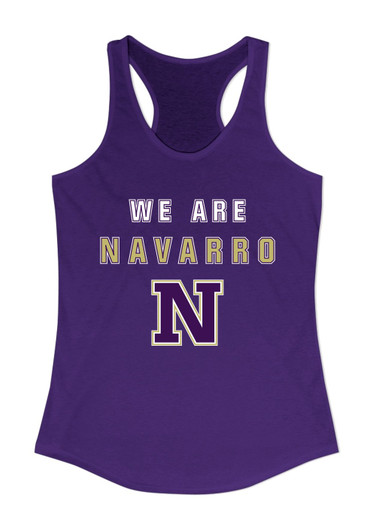 Navarro Panthers N Script We Are Women's Tank Top