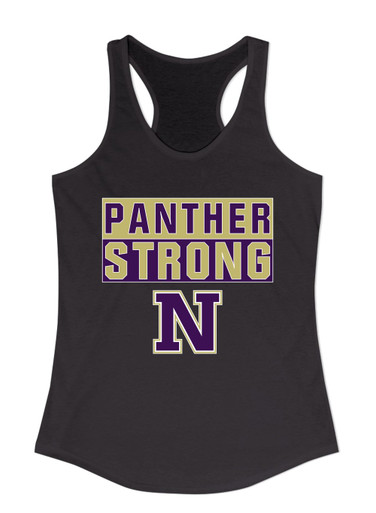 Navarro Panthers N Script Strong #1 Women's Tank Top