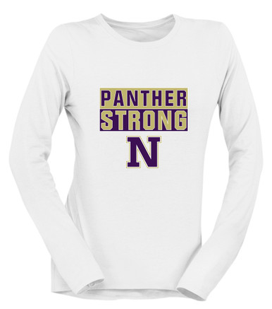Navarro Panthers N Script Strong #1 Women's Premium LS T-Shirt
