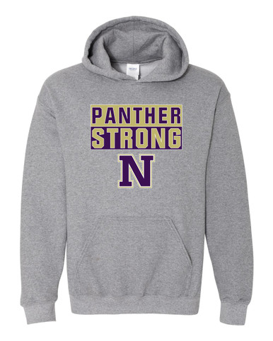 Navarro Panthers N Script Strong #1 Men's Hoodie