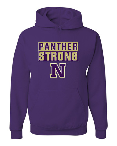 Navarro Panthers N Script Strong #1 Men's Premium Hoodie