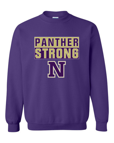 Navarro Panthers N Script Strong #1 Men's Sweatshirt