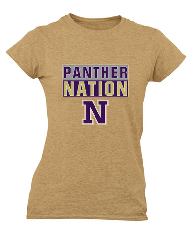 Navarro Panthers N Script Nation #1 Women's SS T-Shirt