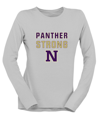 Navarro Panthers N Script Strong #2 Women's LS T-Shirt