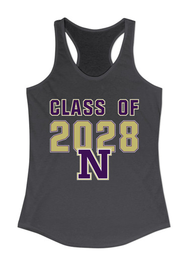 Navarro Panthers N Script Class of 2028 Women's Tank Top