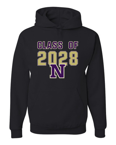 Navarro Panthers N Script Class of 2028 Men's Premium Hoodie