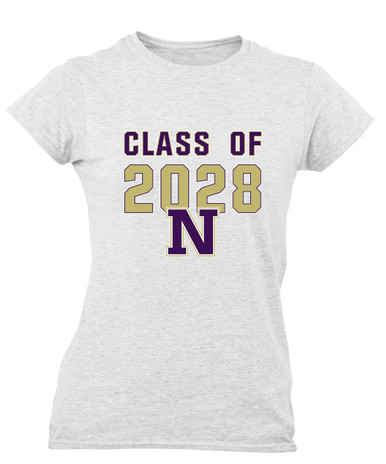 Navarro Panthers N Script Class of 2028 Women's Premium SS T-Shirt