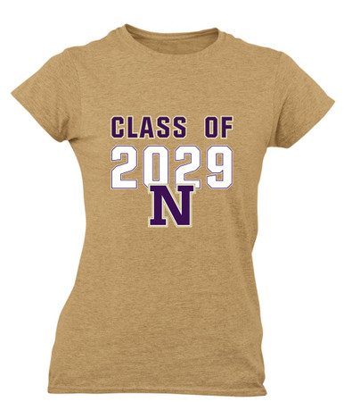 Navarro Panthers N Script Class of 2029 Women's Premium SS T-Shirt