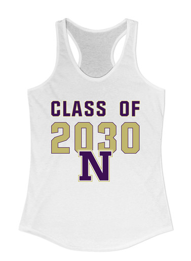 Navarro Panthers N Script Class of 2030 Women's Tank Top