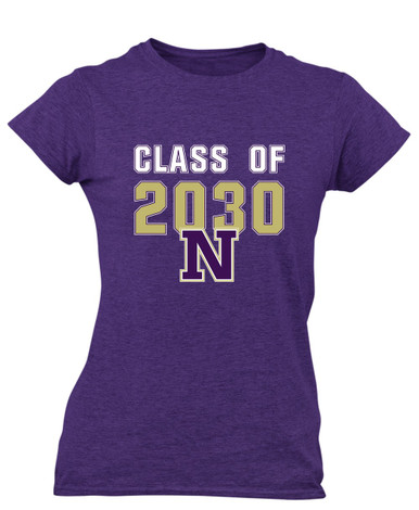 Navarro Panthers N Script Class of 2030 Women's Premium SS T-Shirt