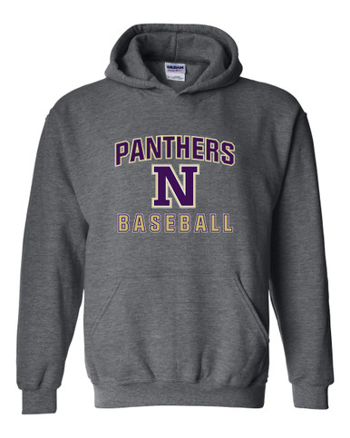 Navarro Panthers N Script Baseball #1 Men's Hoodie