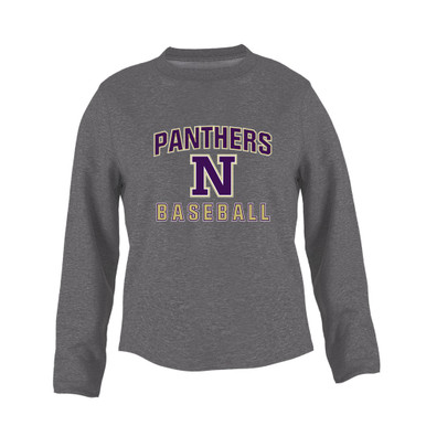 Navarro Panthers N Script Baseball #1 Women's Sweatshirt