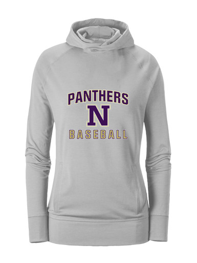 Navarro Panthers N Script Baseball #1 Women's Hoodie