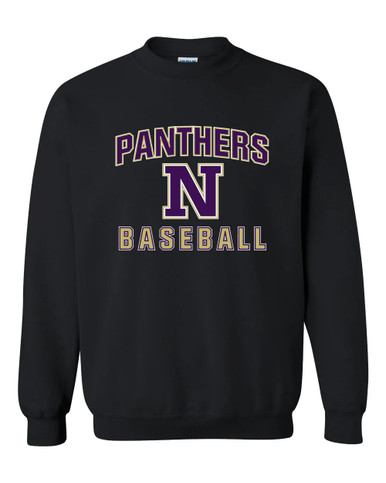 Navarro Panthers N Script Baseball #1 Men's Sweatshirt